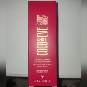 Coco & Eve Sunny Honey Tanning Micromist For Facr Bnib